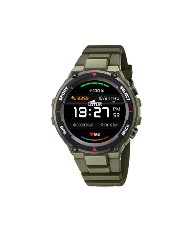 Orologio - Lotus - Lotus Smartwatch - Lotus Smartime con cinturino in gomma, GPS , Uomo - 50024/3