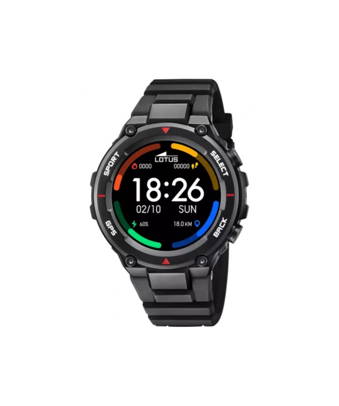 Orologio - Lotus - Lotus Smartwatch - Lotus Smartime con cinturino in Pelle, GPS, Uomo - 50024/4 Orologio - Lotus - Lotus Smartwatch - Lotus Smartime con cinturino in Pelle, GPS, Uomo - 50024/4