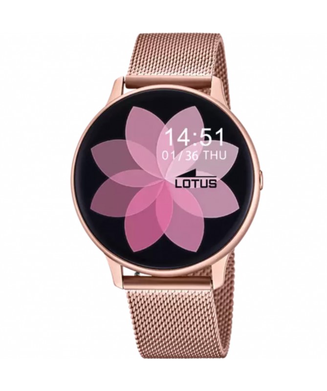 Orologio - Lotus - Lotus Smartwatch -Donna 180MAH, IPS 1,28'' Cinturino Acciaio Inox 316L - 50015/A
