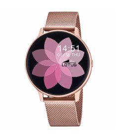Orologio - Lotus - Lotus Smartwatch -Donna 180MAH, IPS 1,28'' Cinturino Acciaio Inox 316L - 50015/A