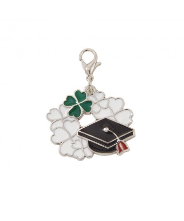 CHARM "TOCCO" CON QUADRIFOGLIO