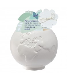 GLOBO BIANCO + CARTA PIANTABILE
