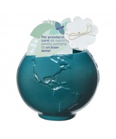 GLOBO VERDE OTTANIO + CARTA PIANTABILE