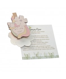 CHIUDIPACCO UNICORNO + CARTA PIANTABILE