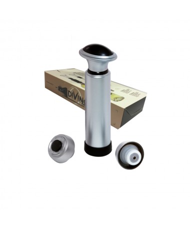 POMPA VACUUM SALVAVINO CON 2 TAPPI