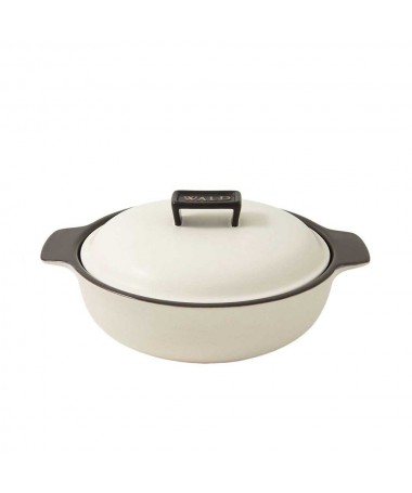 TEGAME 18 CM C. COPERCHIO COLORE BIANCO