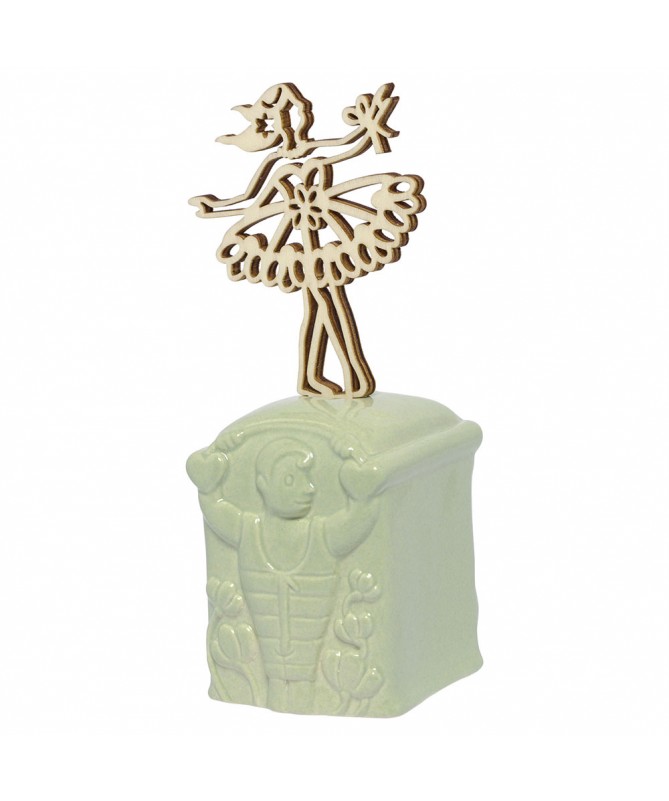 PROFUMATORE BALLERINA EQUILIBRISTA COLORE VERDE