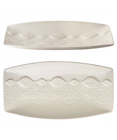 SVUOTATASCHE 28.5 X 15 X 3.2H CM COLORE PERLA