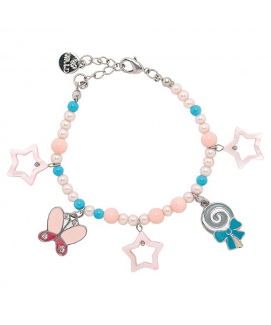 BRACCIALE 14 LECCALECCA E FARFALLA