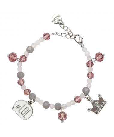 BRACCIALE 15 LOL E CORONA