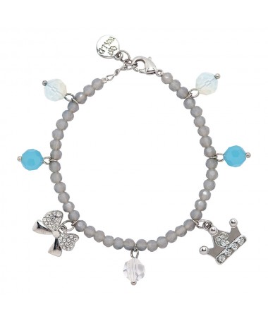 BRACCIALE 18 FIOCCO E CORONA