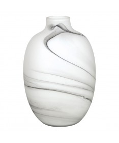 VASO 25.5 X 38H CM CORE BIANCO E NERO