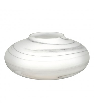 VASO 34.5 X 15.5H CM COLORE BIANCO E NERO