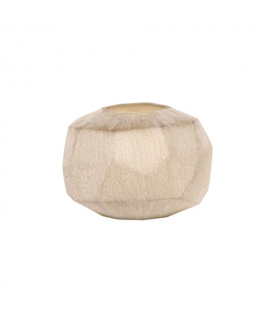 VASO 21 X 15.5H CM COLORE MARRONE