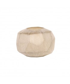 VASO 21 X 15.5H CM COLORE MARRONE