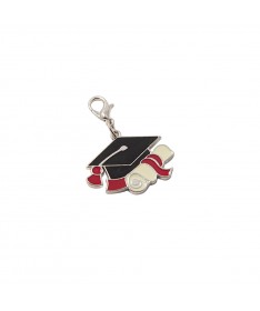 CHARM CAP.LAUREA CON PERGAMENA