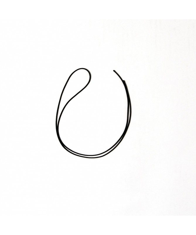 CORDONCINO  COTONE NERO 60 CM