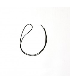 CORDONCINO  COTONE NERO 60 CM