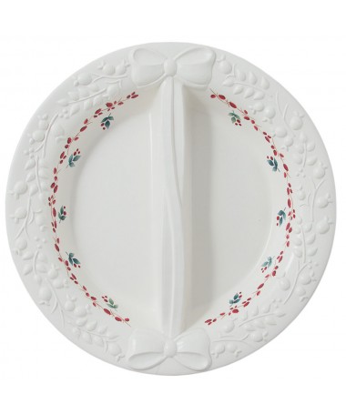PIATTO A SCOMPARTI 28 CM H 4.5 CM