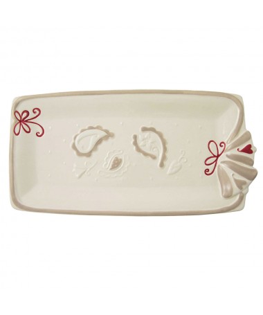 VASSOIO  RETTANGOLARE 30X15.5X2.5H