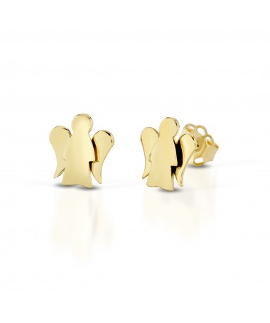 ORECCHINI ANGELI IN ORO GIALLO