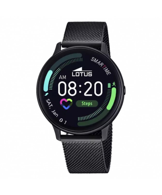 Orologio - Lotus - Lotus Smartwatch -Uomo 180MAH, IPS 1,28'' Cinturino Acciaio Inox 316L - 50016/A