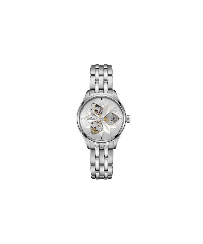 Orologio Hamilton - Jazzmaster -  Open Heart - Automatico - Acciaio Zaffiro H32115191