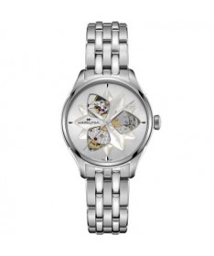 Orologio Hamilton - Jazzmaster -  Open Heart - Automatico - Acciaio Zaffiro H32115191
