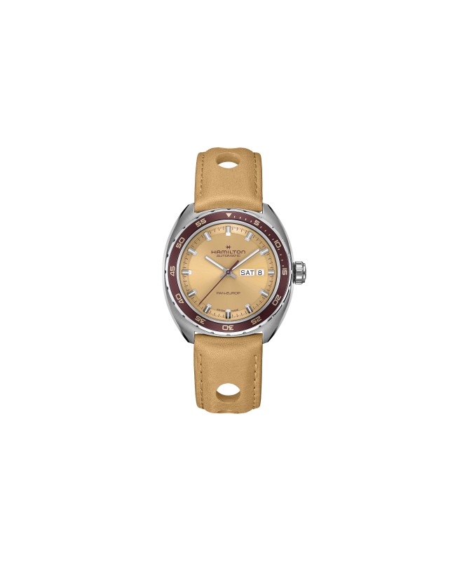 Orologio Hamilton - American Classic -  Pan Europ - Automatico - Acciaio Zaffiro H35435820