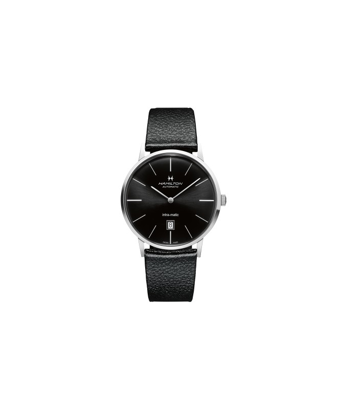 Orologio Hamilton - American Classic -  Intra-Matic - Automatico - Acciaio Zaffiro H38755731