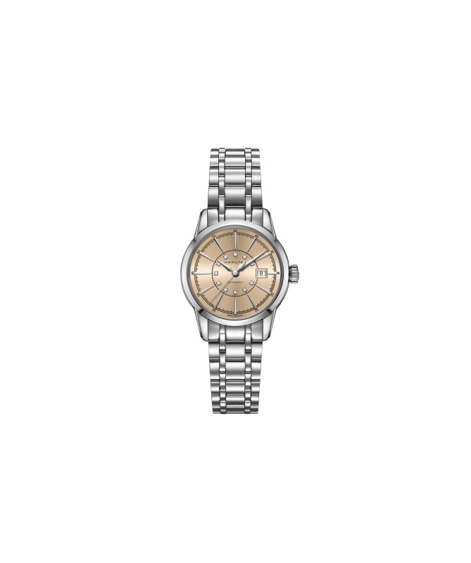 Orologio Hamilton - American Classic -  RailRoad - Automatico - Acciaio Zaffiro H40405121