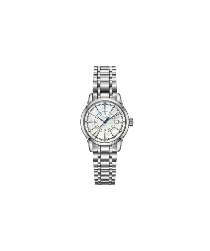 Orologio Hamilton - American Classic -  RailRoad - Automatico - Acciaio Zaffiro H40405191