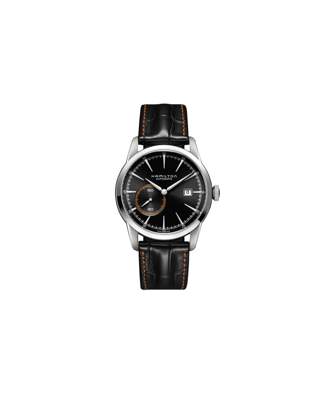 Orologio Hamilton - American Classic -  RailRoad - Automatico - Acciaio Zaffiro H40515731