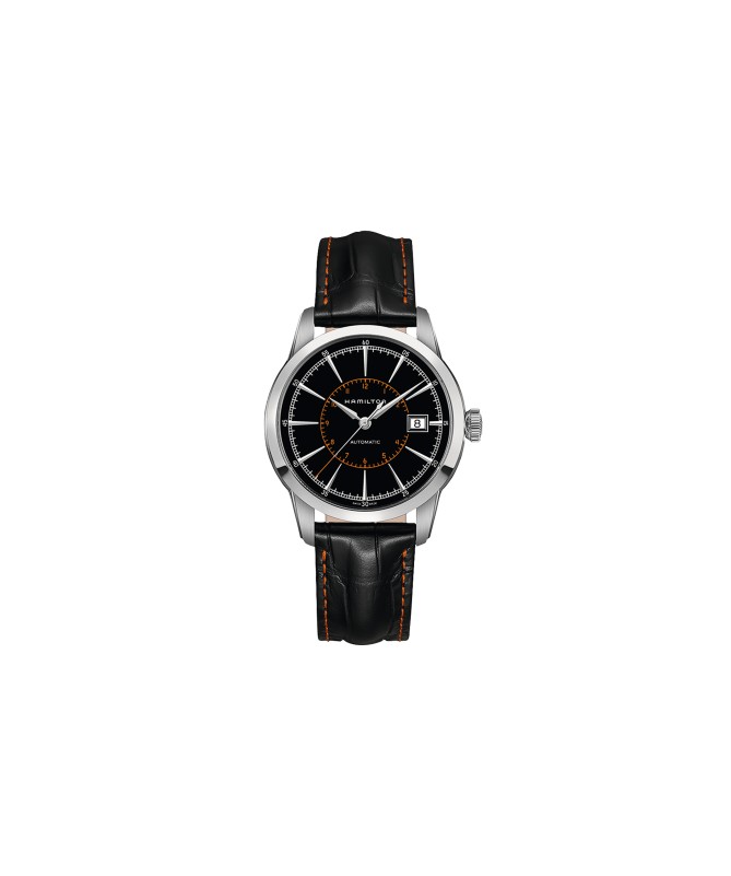 Orologio Hamilton - American Classic -  RailRoad - Automatico - Acciaio Zaffiro H40555731