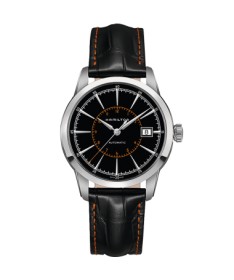 Orologio Hamilton - American Classic -  RailRoad - Automatico - Acciaio Zaffiro H40555731