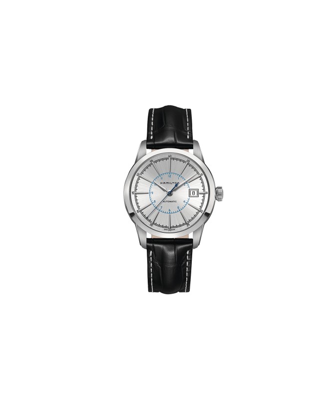 Orologio Hamilton - American Classic -  RailRoad - Automatico - Acciaio Zaffiro H40555781