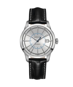 Orologio Hamilton - American Classic -  RailRoad - Automatico - Acciaio Zaffiro H40555781