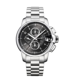 Orologio Hamilton - American Classic -  RailRoad - Automatico - Acciaio Zaffiro H40616135