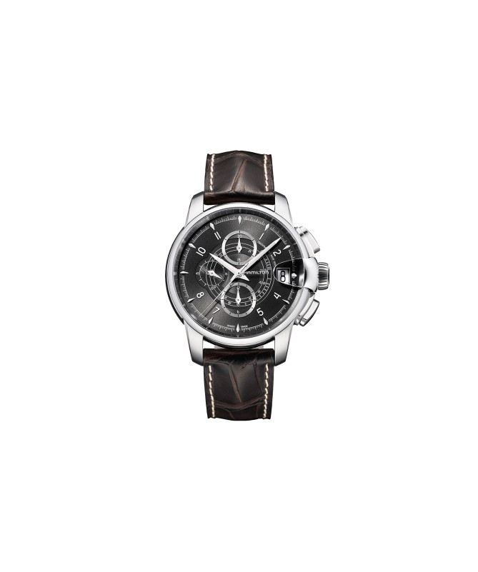 Orologio Hamilton - American Classic -  RailRoad - Automatico - Acciaio Zaffiro H40616535