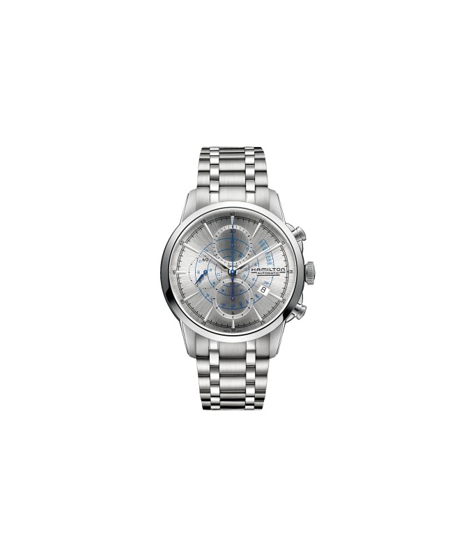 Orologio Hamilton - American Classic -  RailRoad - Automatico - Acciaio Zaffiro H40656181