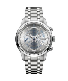 Orologio Hamilton - American Classic -  RailRoad - Automatico - Acciaio Zaffiro H40656181