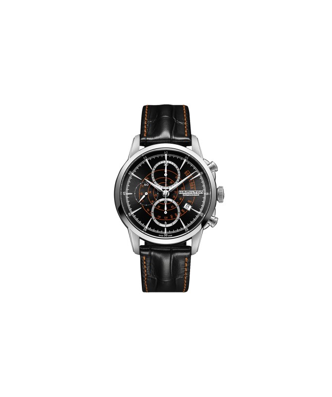 Orologio Hamilton - American Classic -  RailRoad - Automatico - Acciaio Zaffiro H40656731