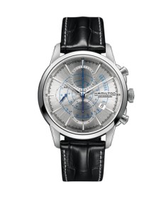 Orologio Hamilton - American Classic -  RailRoad - Automatico - Acciaio Zaffiro H40656781