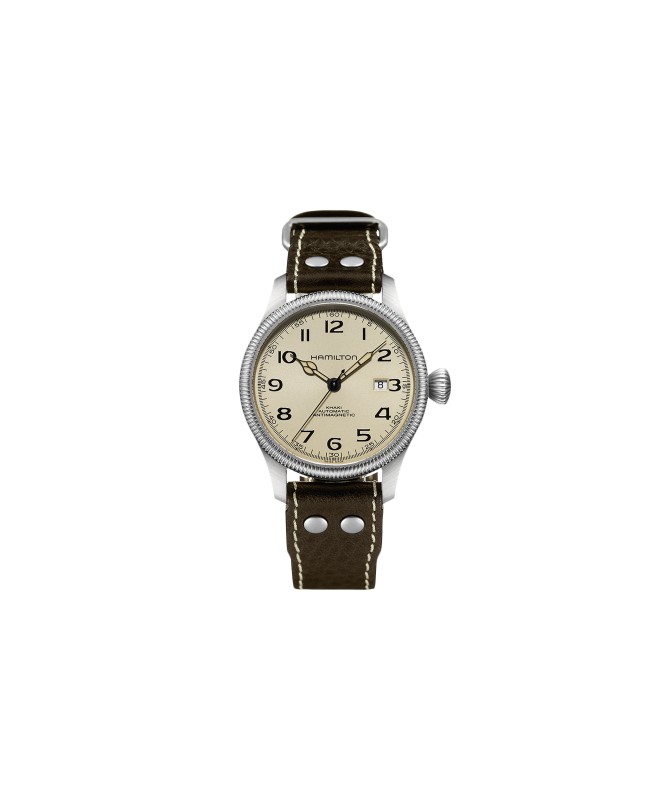 Orologio Hamilton - Khaki Field -  Khaki Pioneer - Automatico - Acciaio Zaffiro H60455593