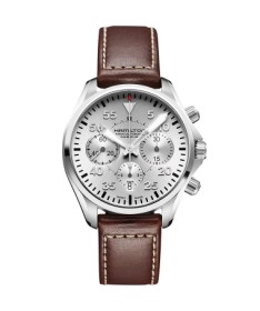 Orologio Hamilton - Khaki Aviation -  Khaki Pilot - Automatico - Acciaio Zaffiro H64666555