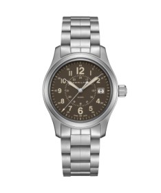Orologio Hamilton - Khaki Field -  Khaki Field - Quarzo - Acciaio Zaffiro H68201193