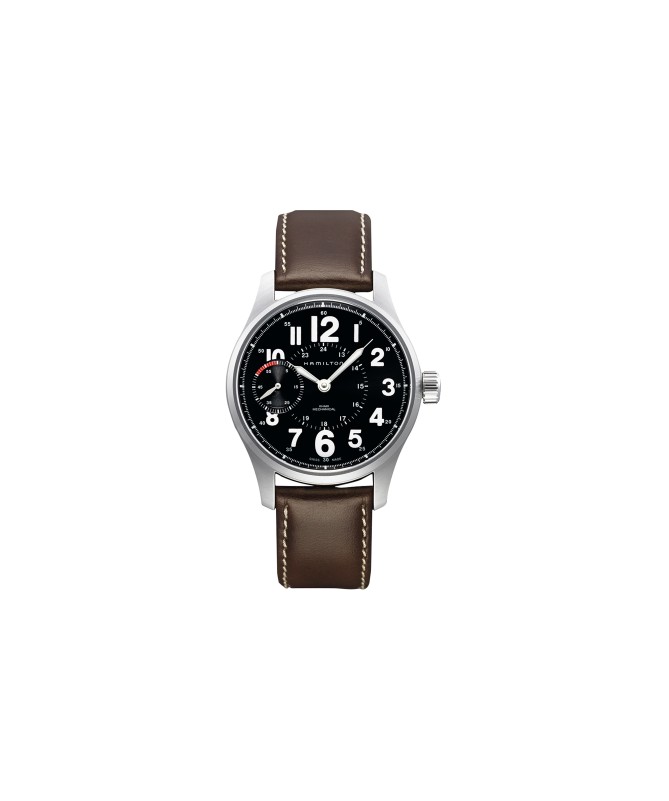 Orologio Hamilton - Khaki Field -  Khaki Officer - Meccanico - Acciaio Zaffiro H69619533