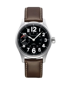 Orologio Hamilton - Khaki Field -  Khaki Officer - Meccanico - Acciaio Zaffiro H69619533