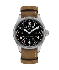 Orologio Hamilton - Khaki Field -  Khaki Field - Meccanico - Acciaio Zaffiro H69819530