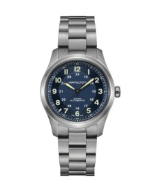 Orologio Hamilton - Khaki Field -  Khaki Titanium - Automatico - Titanio Zaffiro H70205140